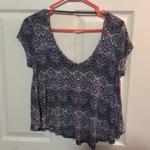 Ultra flirt crop top